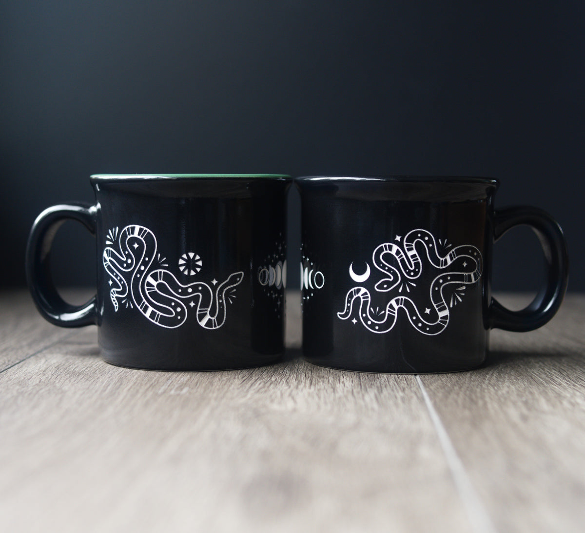 Celestial Snake Camp Mug