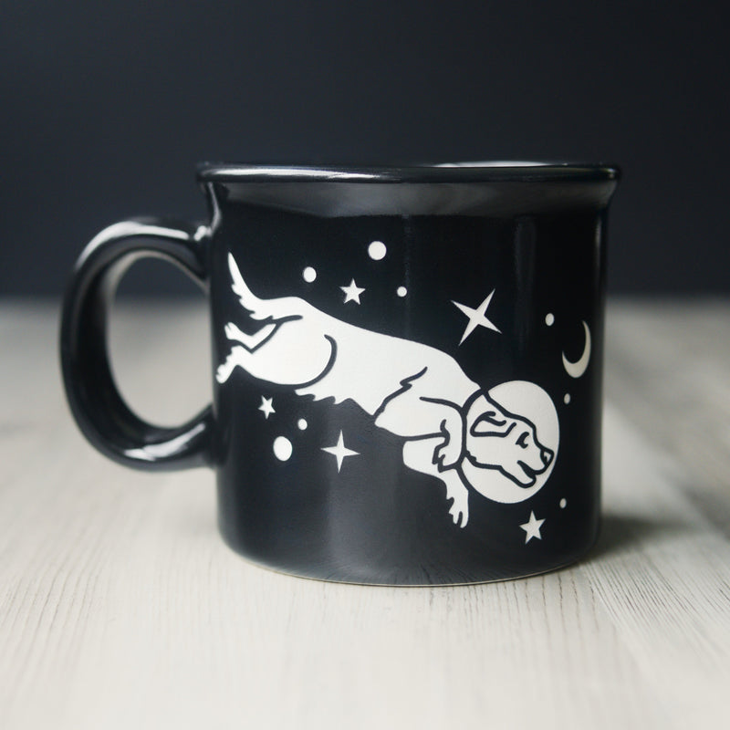 Space Dog Camp Mug-zoom-