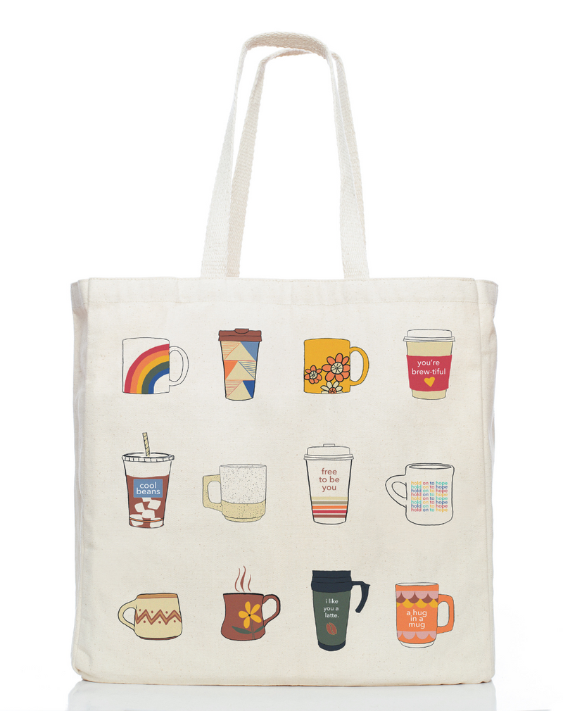 Coffee Lover Tote Bag-zoom-