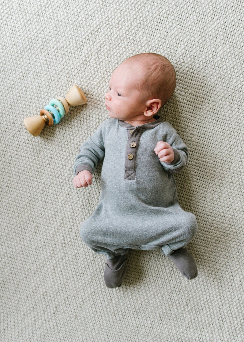 Color Block Classic Baby Rattle-zoom-