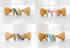 Color Block Classic Baby Rattle - Aware House