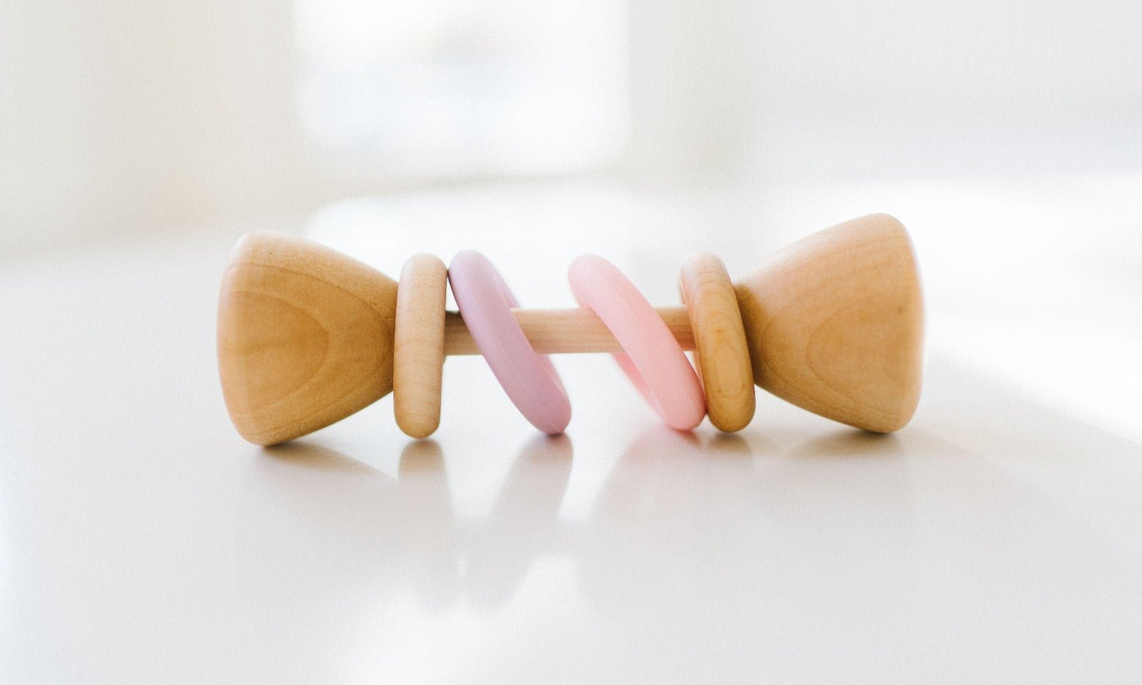 Color Block Classic Baby Rattle - Aware House