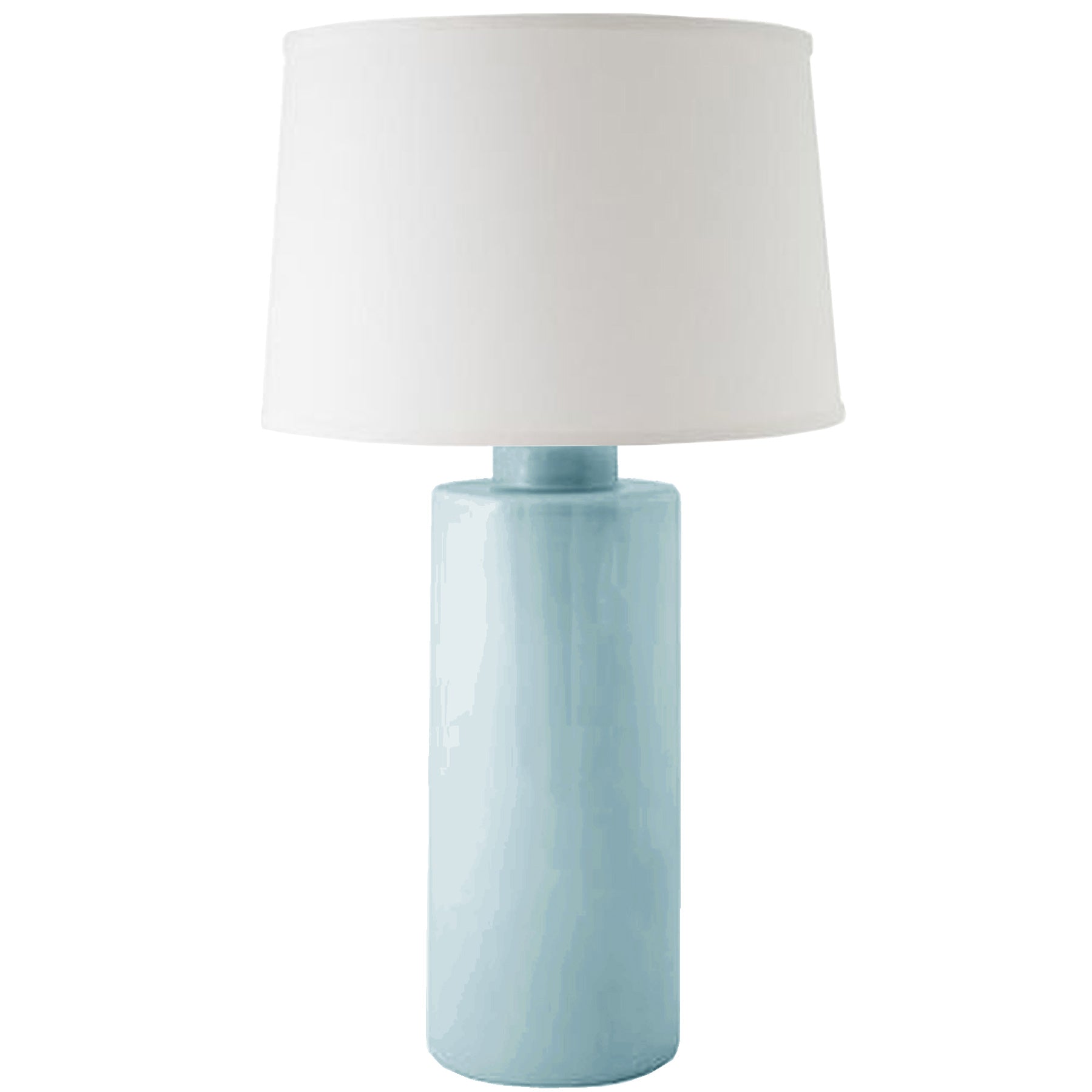 Robin's Egg Solid Column Lamp - Aware House - Ruby Clay Company - 