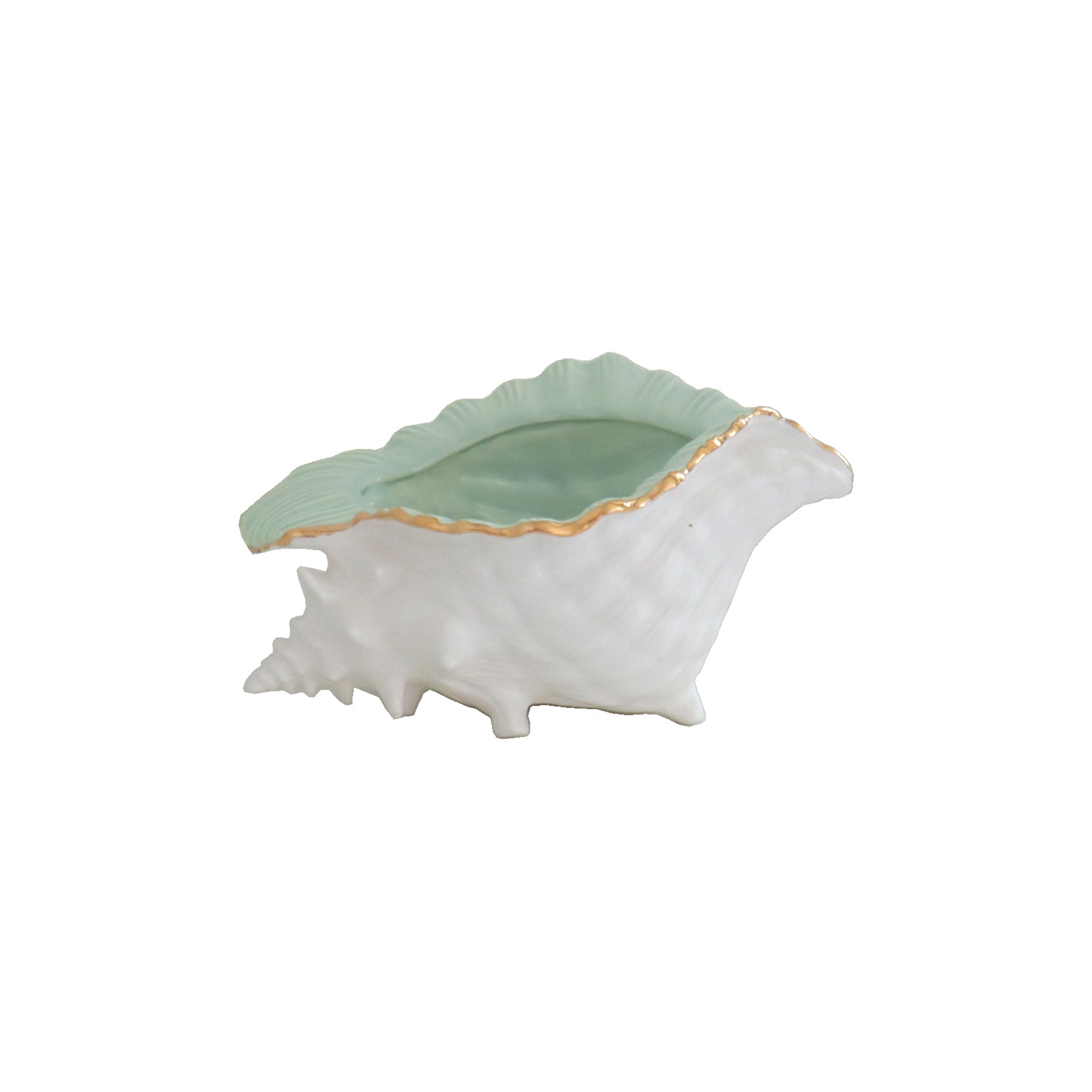 Conch Bowl with 22K Gold Accent - Aware House
