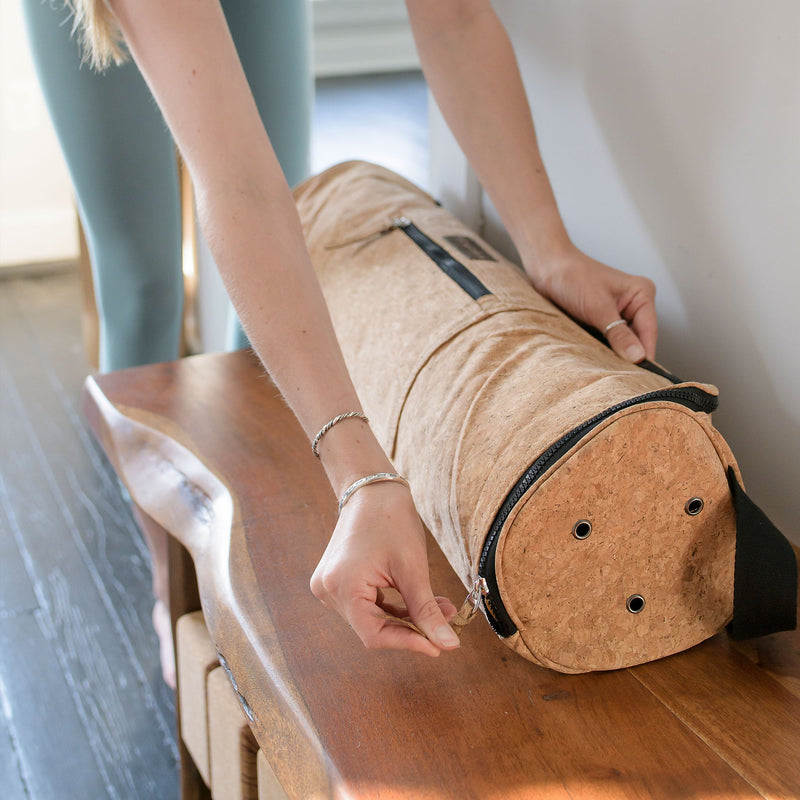 Cork Yoga Mat Carrier-zoom-
