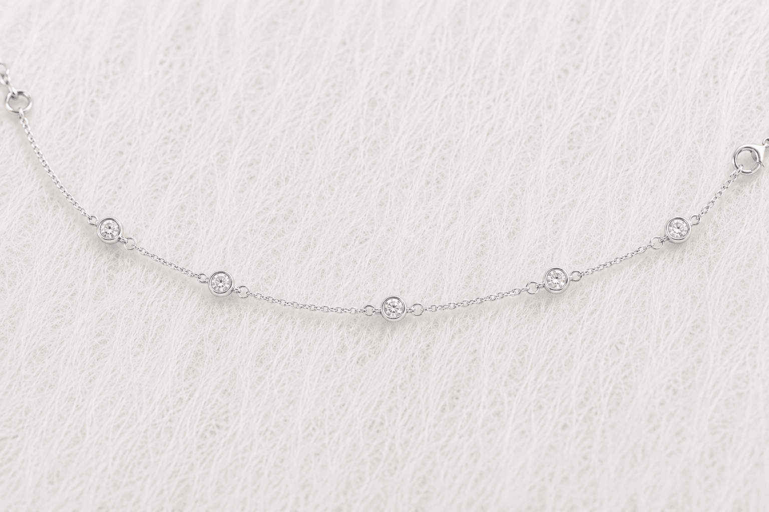 April Birthstone Crystal Bracelet | Sterling Silver & Gold Gemstone Jewelry - Aware House