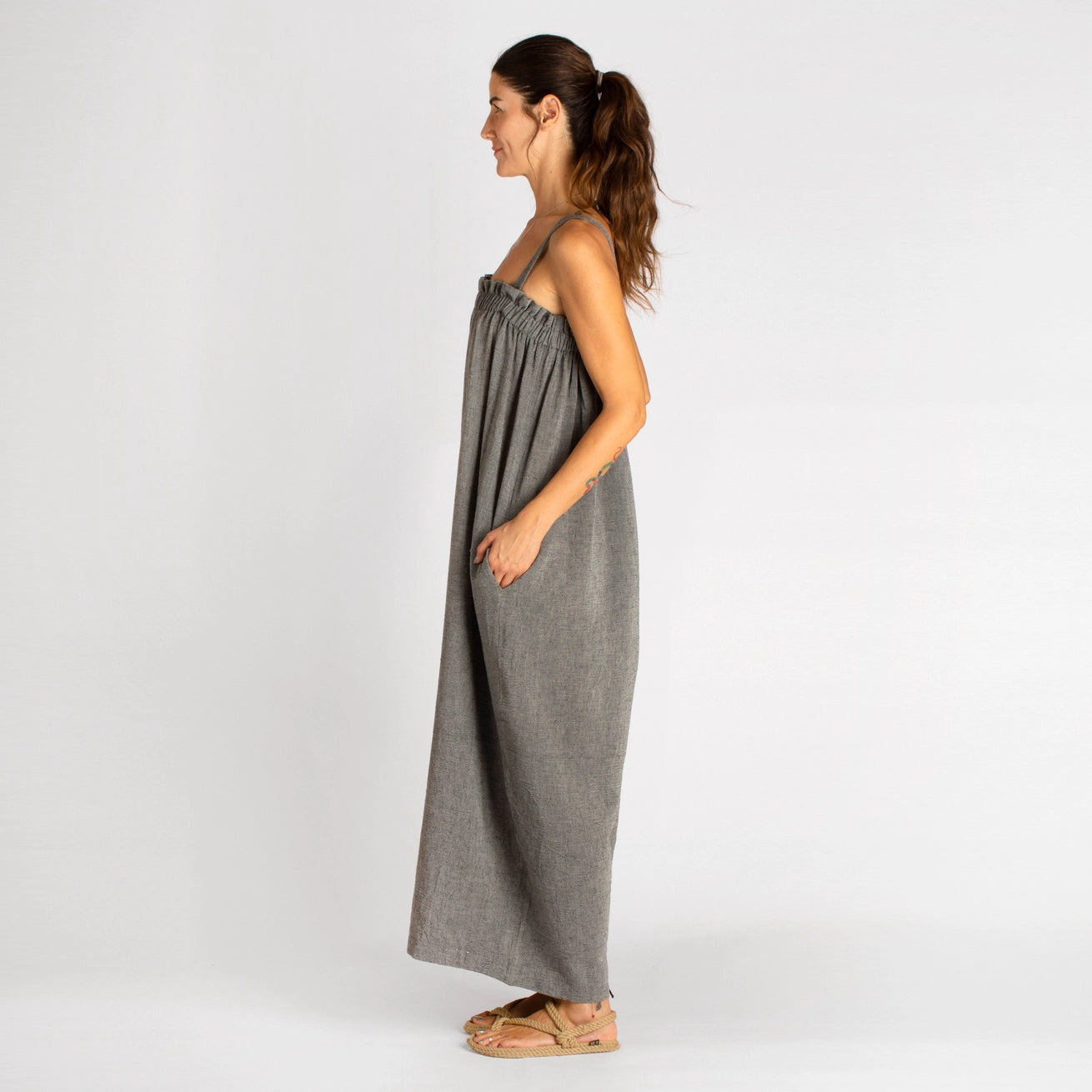 Sile Wide Leg Jumpsuit-zoom-4