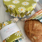 Daisy and Stripe Bread Makers Set | Bread Bag + Cover