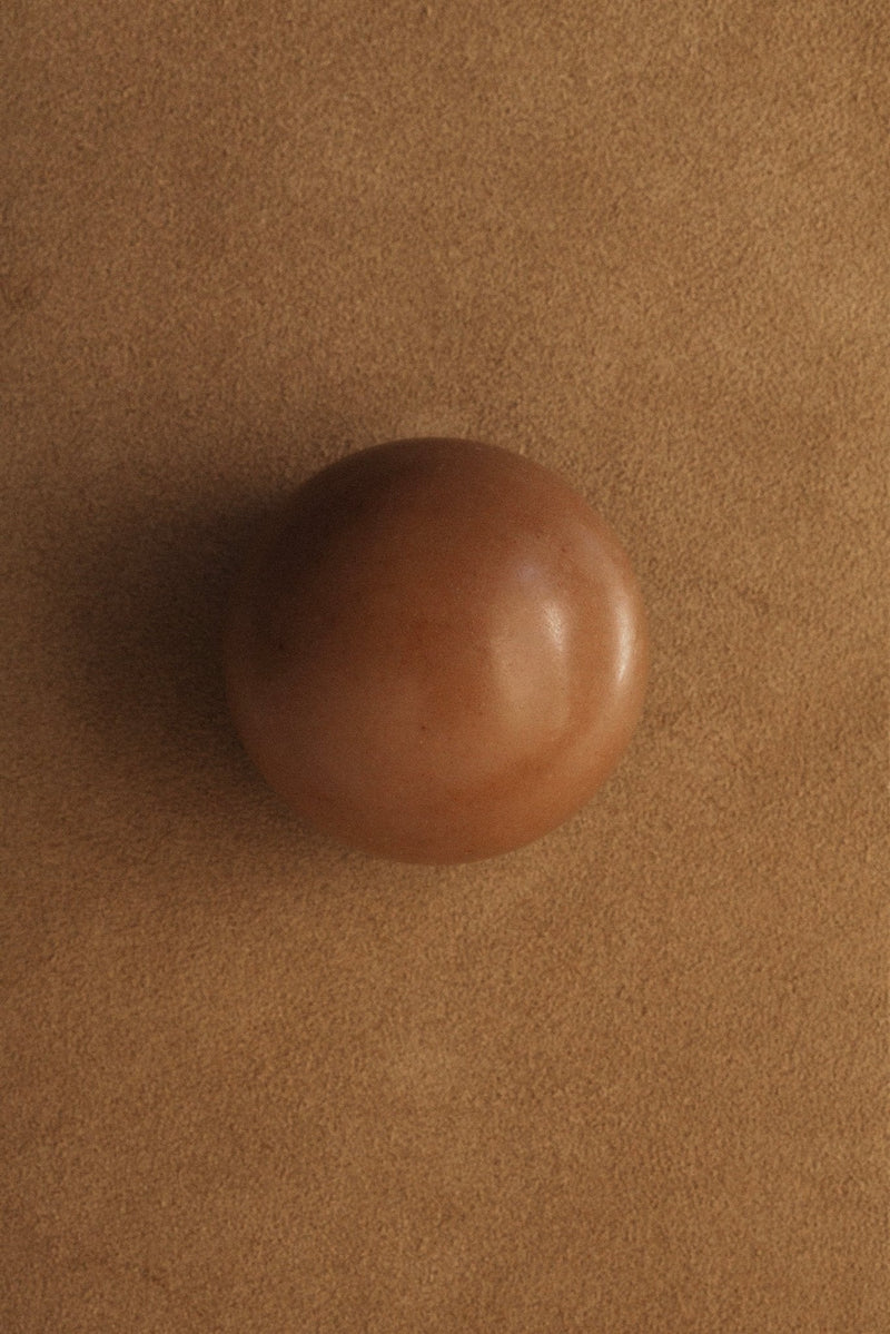 Desert Rose Red Clay Sphere Tallow Soap-zoom-