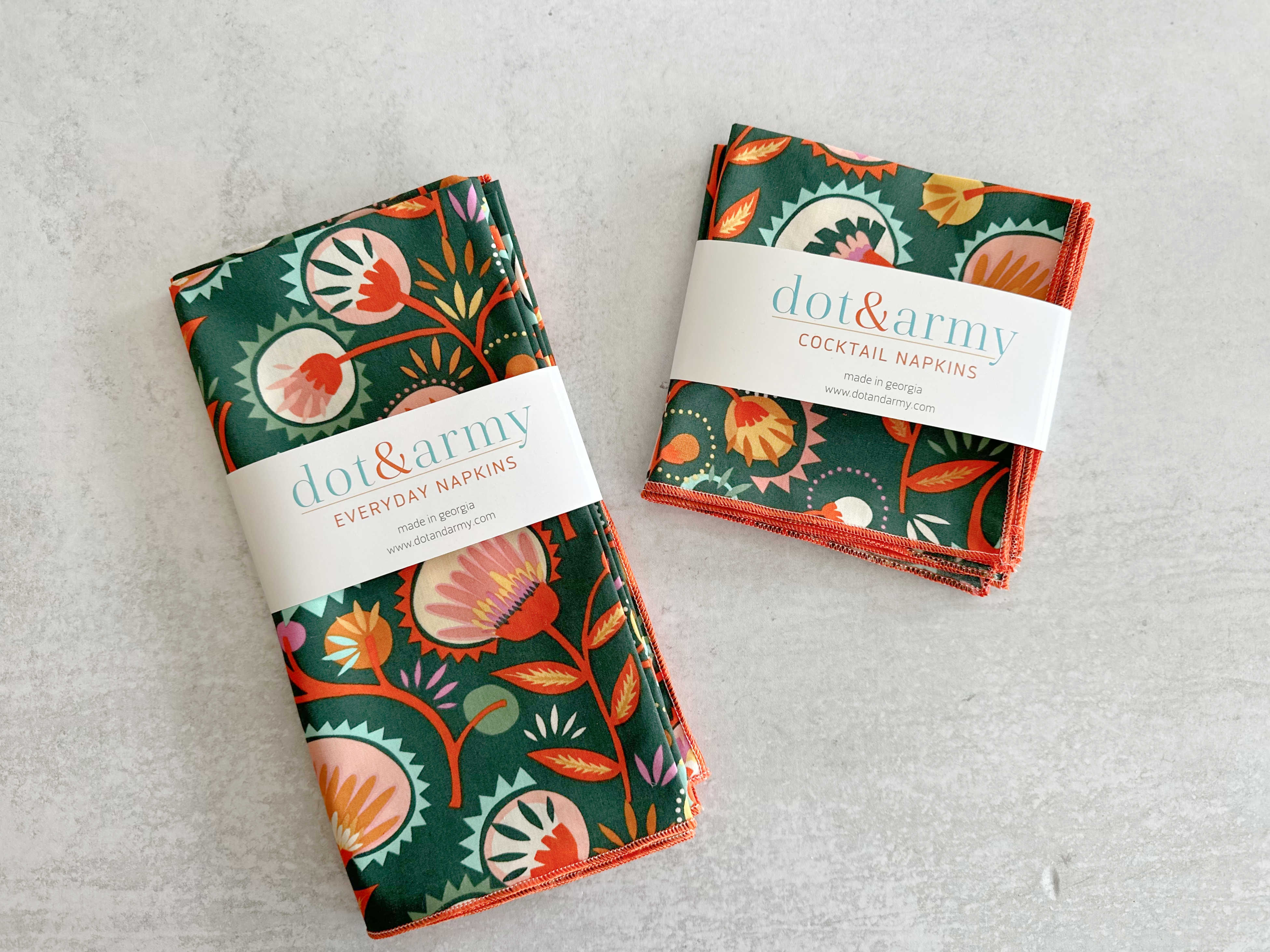 Desert Bloom Cloth Napkins | Set of Four-zoom-4