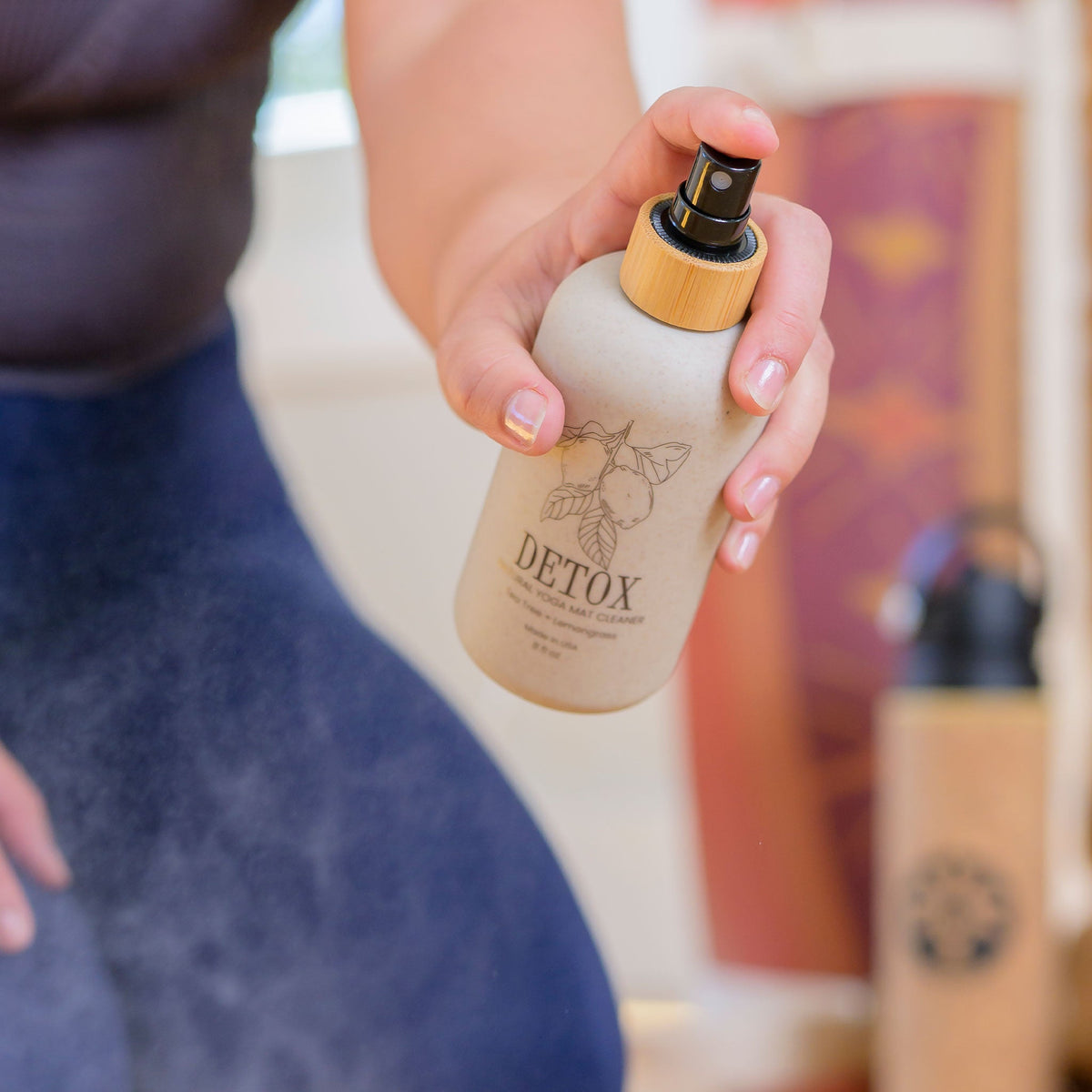 Yoga Mat Cleaner 8oz.-3