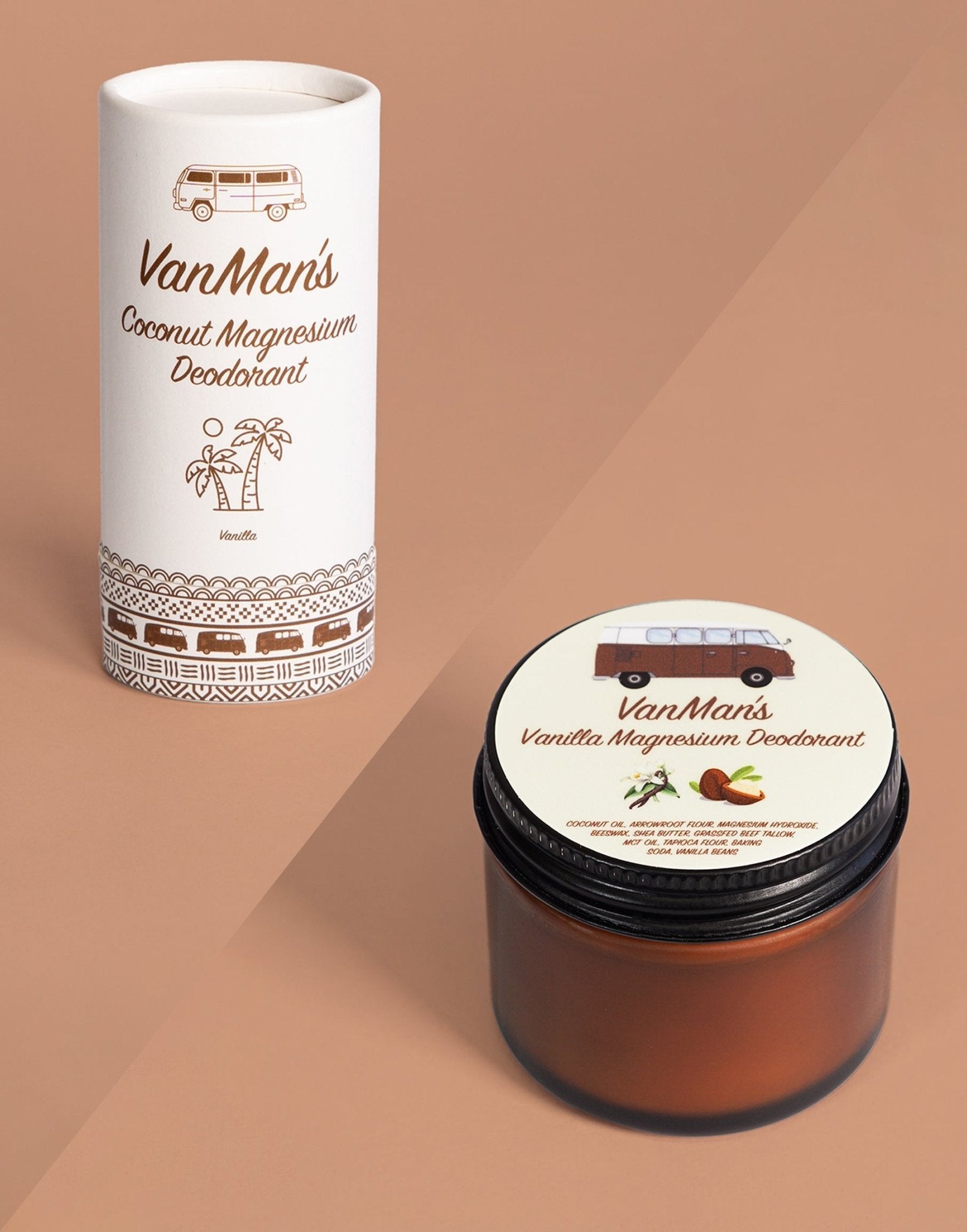 VanMan's Vanilla Magnesium Deodorant - Aware House - The VanMan Company -