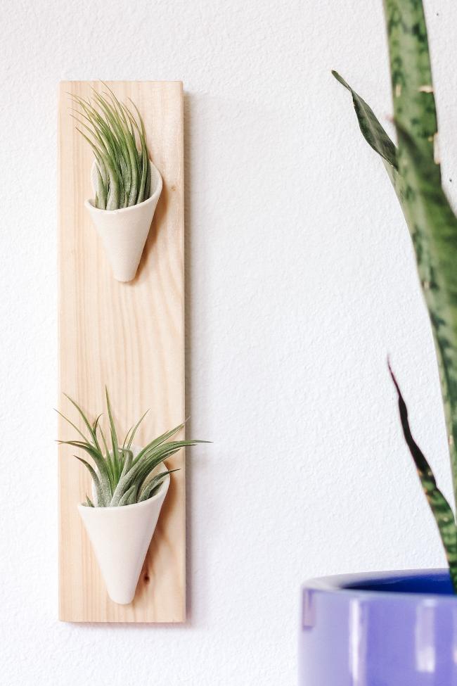 Double Ceramic Wall Planter - Aware House