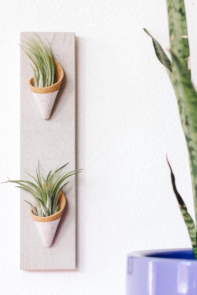 Double Ceramic Wall Planter - Aware House