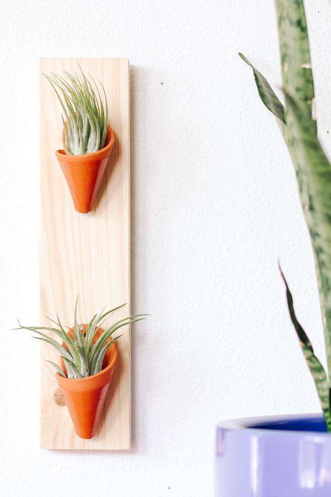 Double Ceramic Wall Planter - Aware House
