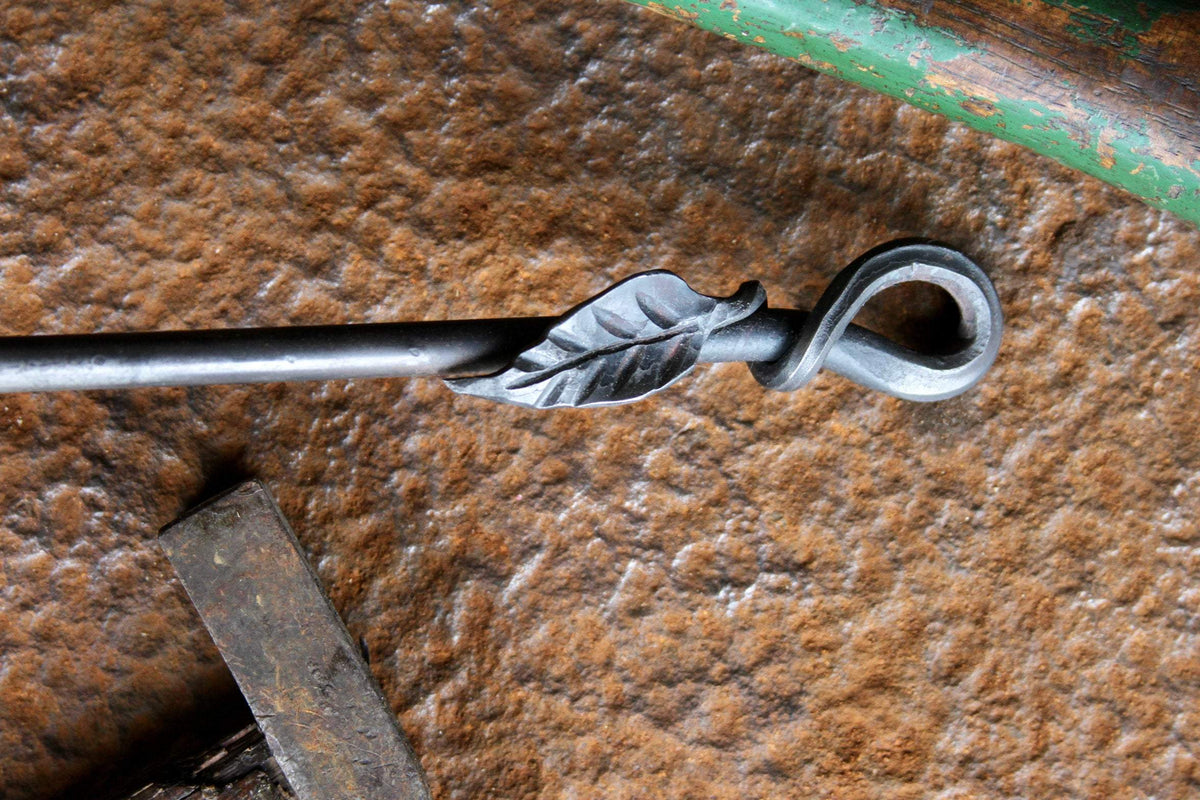 Egg Spoon - Leaf Handle-zoom-2