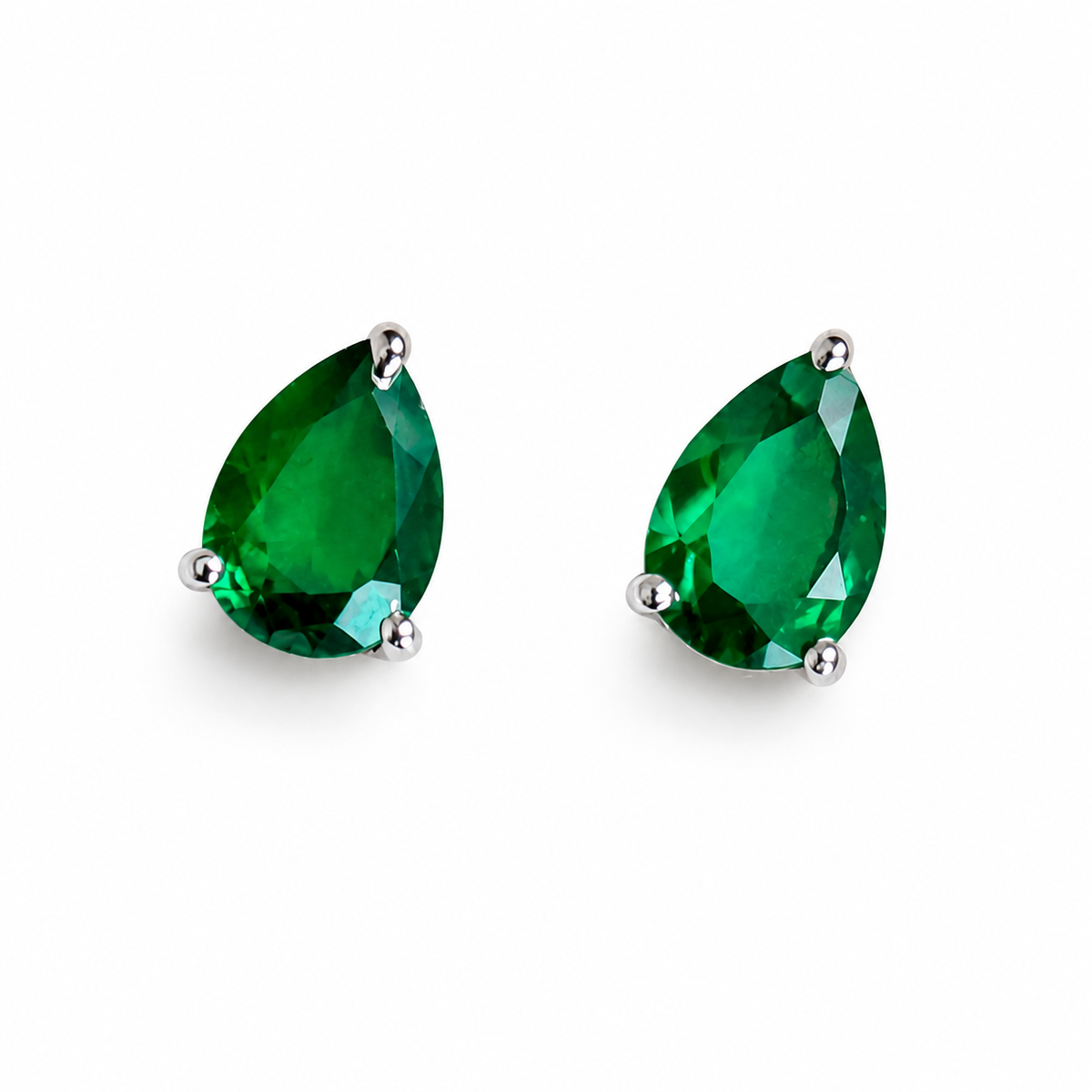 Teardrop Stud Earrings-zoom-3