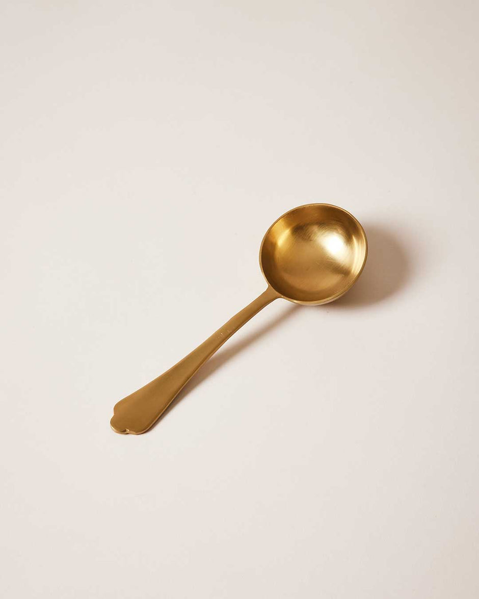 Scalloped Coffee Scoop - Aware House