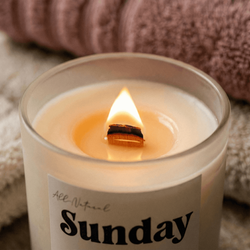 Sunday Reset Beeswax Candle-zoom-
