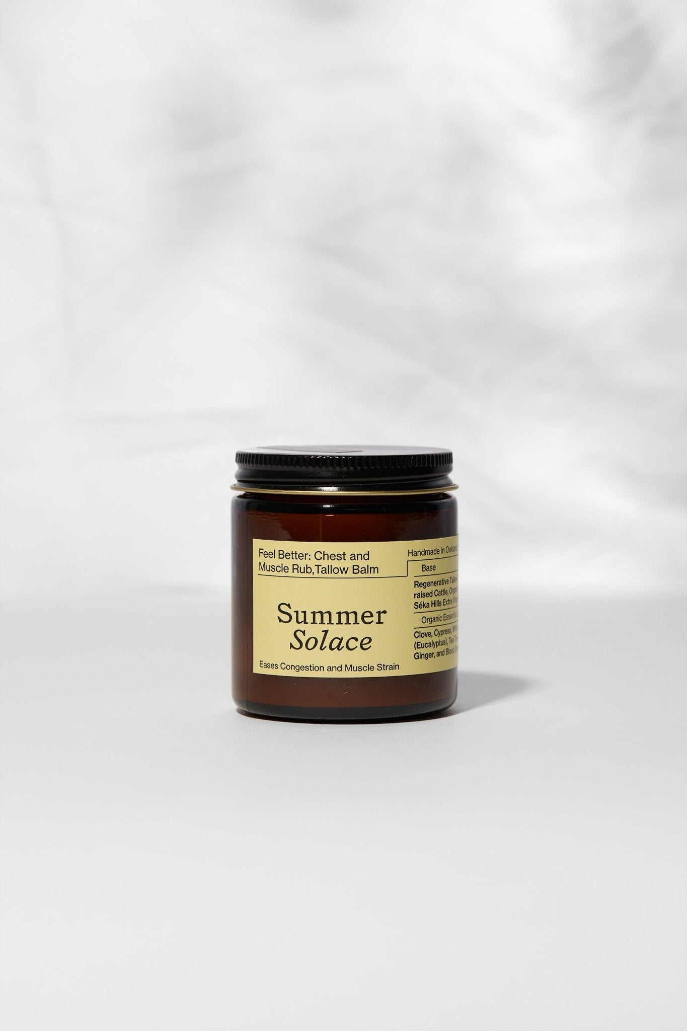 Feel Better™ Chest & Muscle Rub Tallow Balm