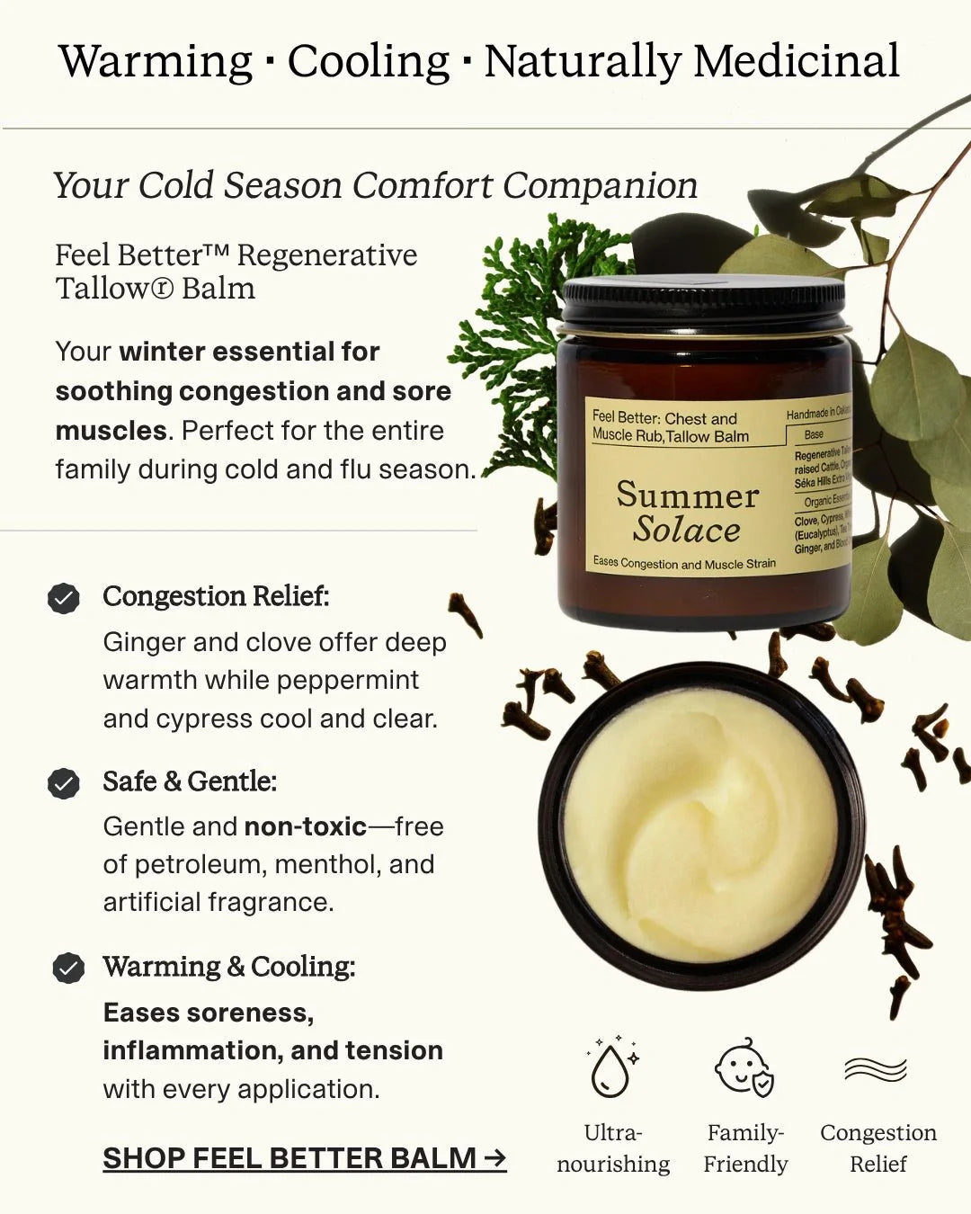 Feel Better™ Chest & Muscle Rub Tallow Balm-zoom-4