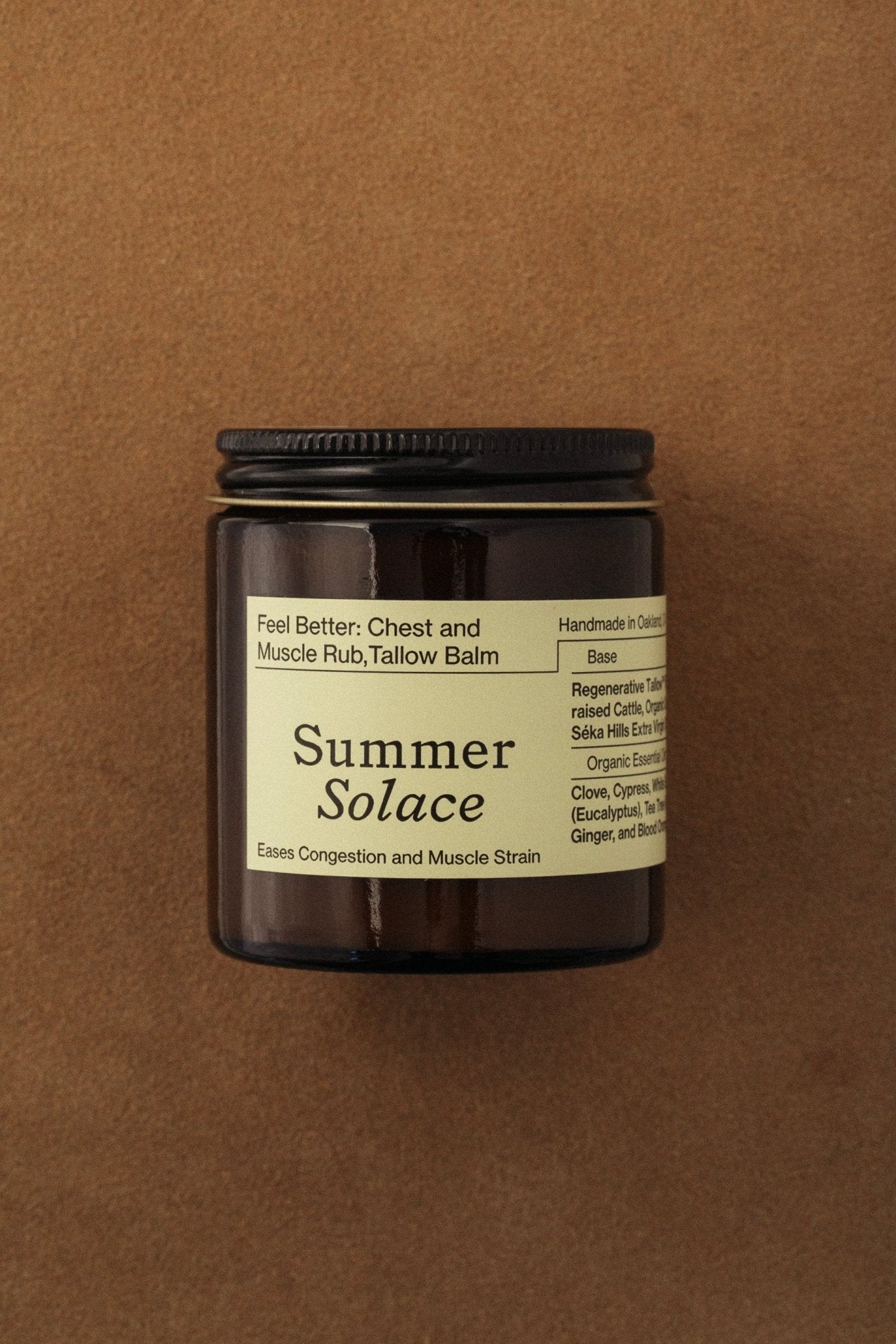 Feel Better™ Chest & Muscle Rub Tallow Balm-4