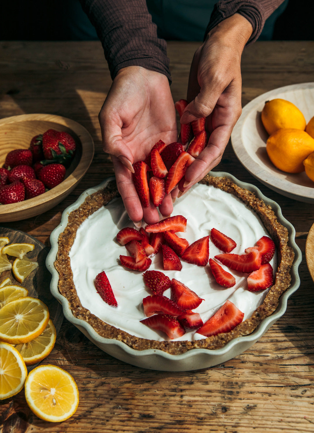 Fieldstone Ruffle Pie Dish-zoom-13