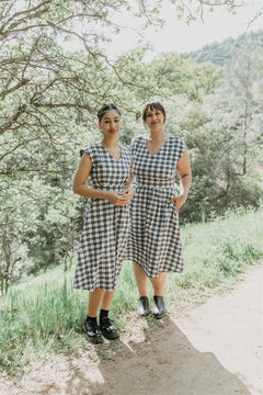 Joy dress in Cotton Picnic - Aware House - Field Day - 
