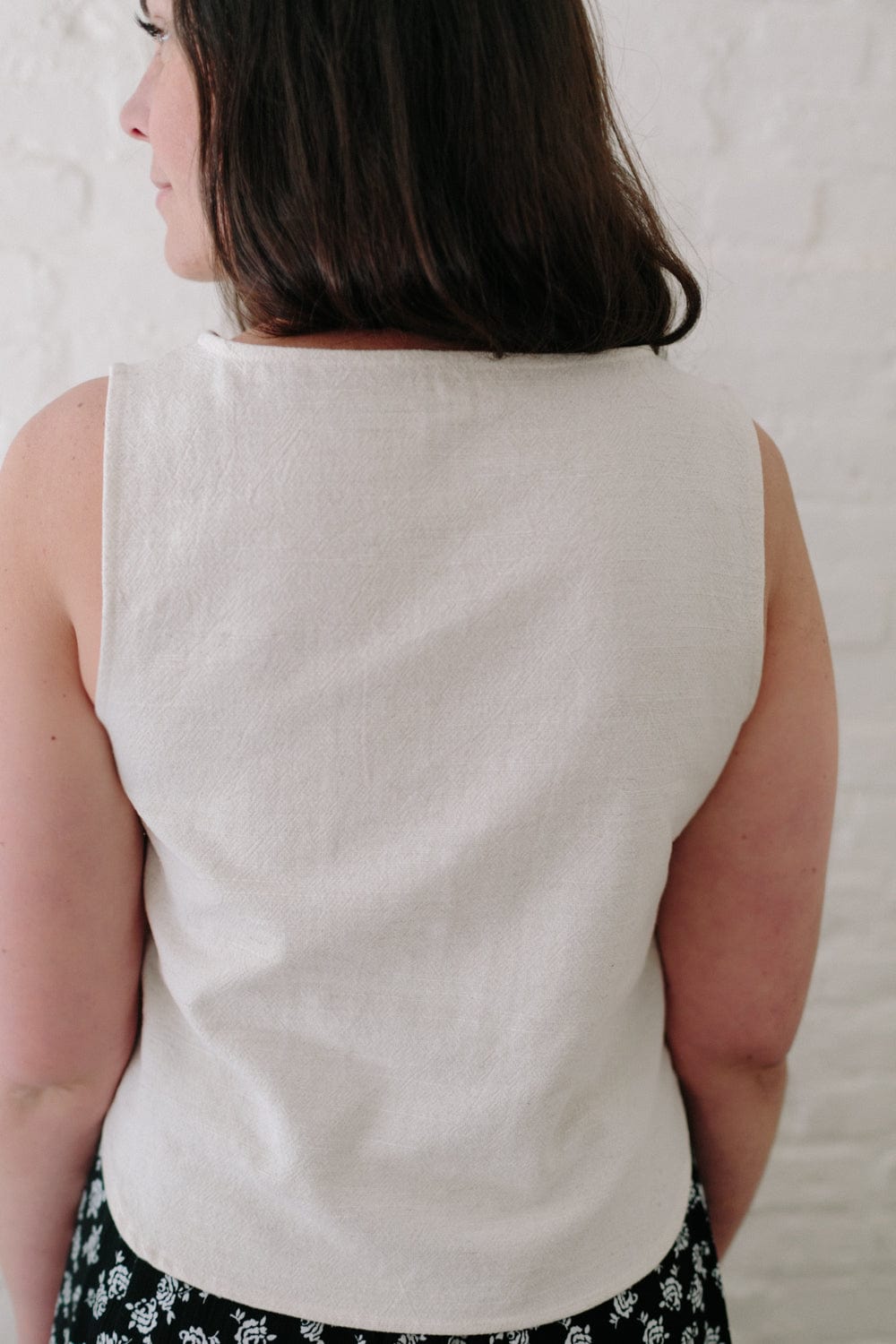 Aviva Top in Oat Linen - Aware House - Field Day - 