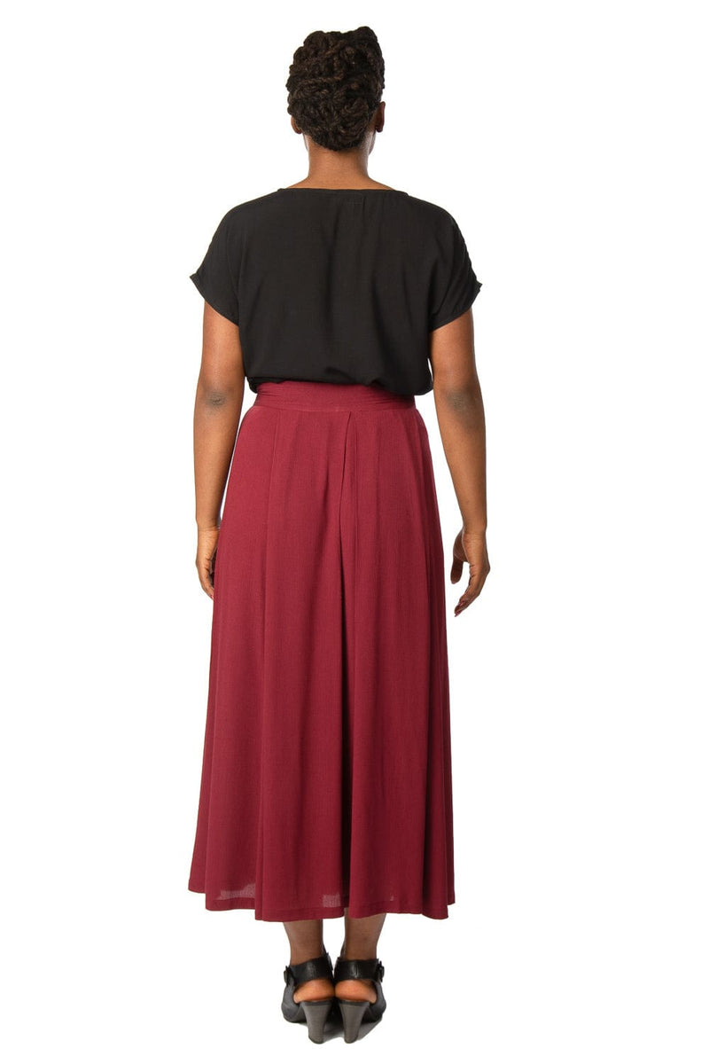 Dolman Top in Black Challis-zoom-
