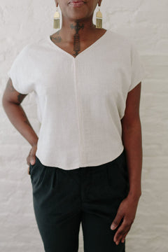 Dolman Top in Oat Linen - Aware House - Field Day - 