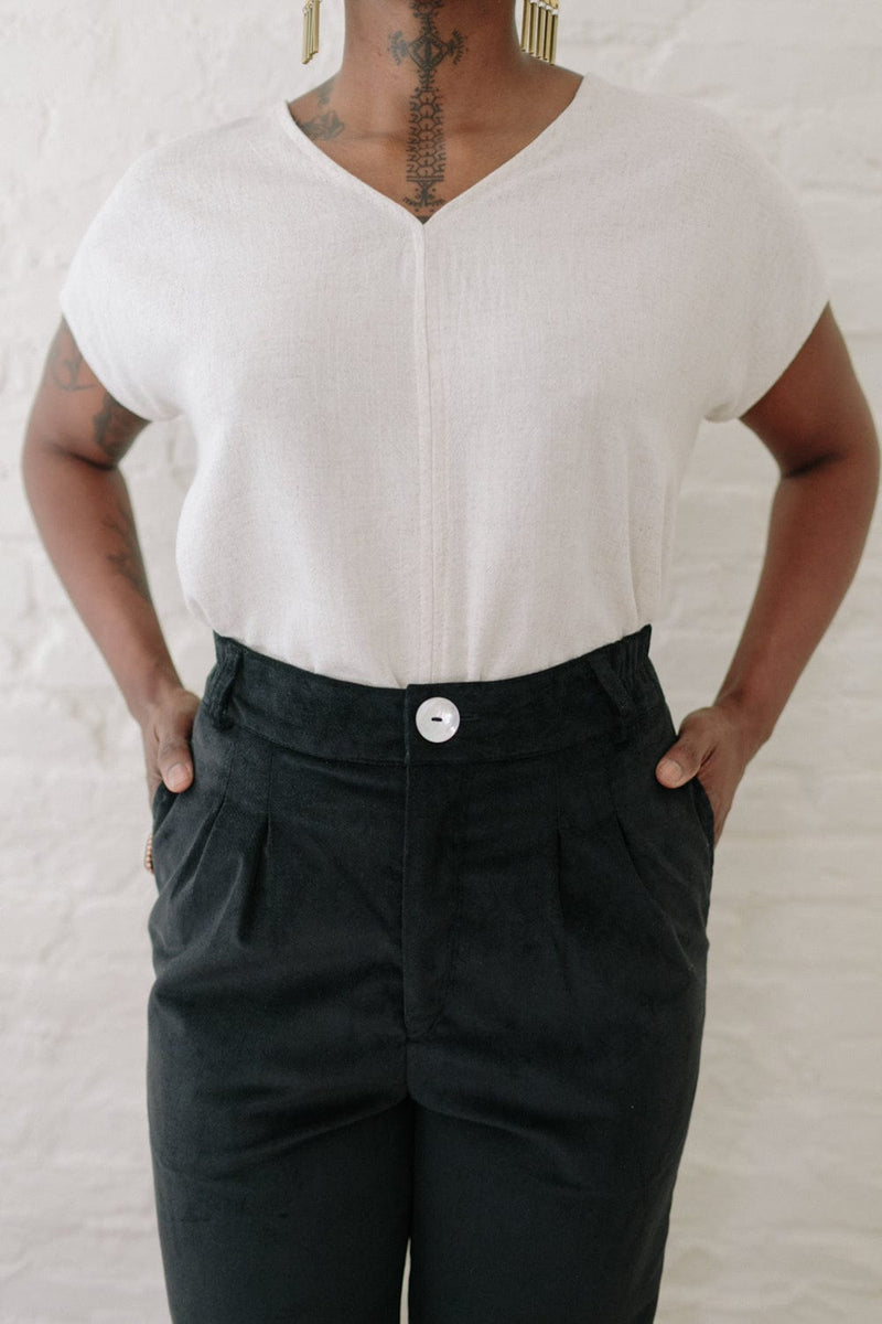 Dolman Top in Oat Linen-zoom-