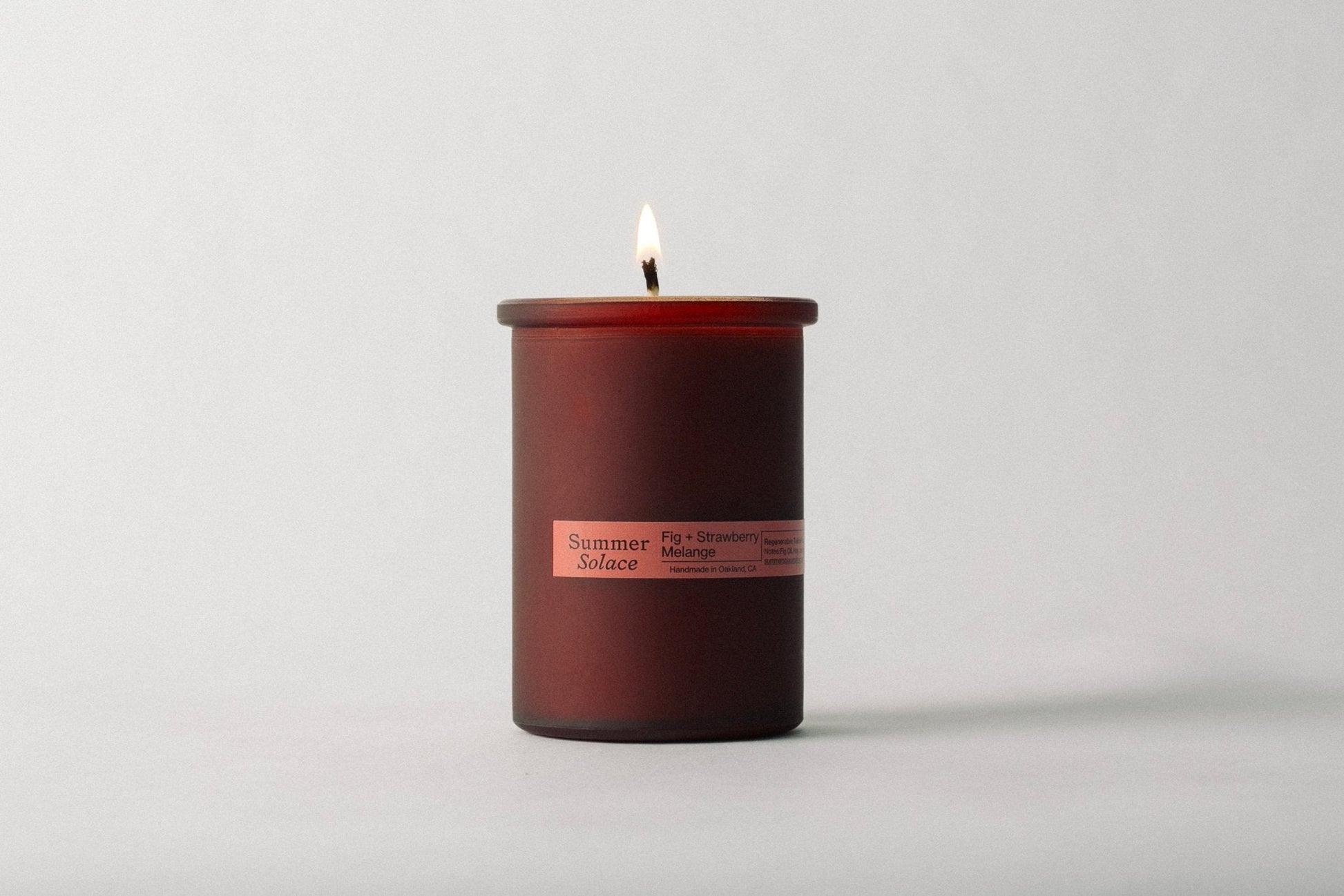 Fig & Strawberry Mélange Tallow Candle-4