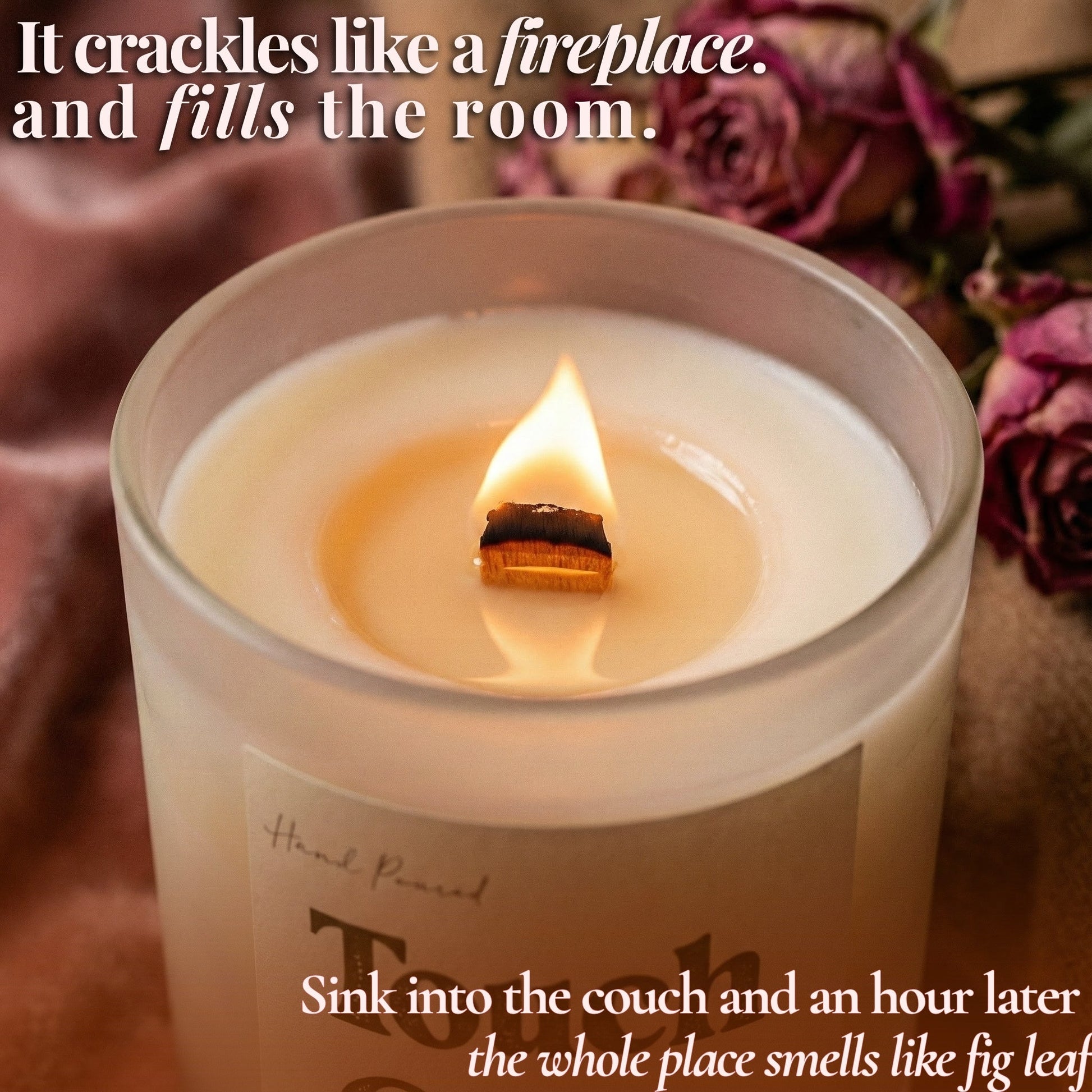 Touch Grass Beeswax Candle-11