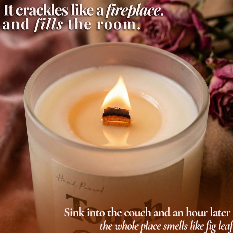 Touch Grass Beeswax Candle-zoom-