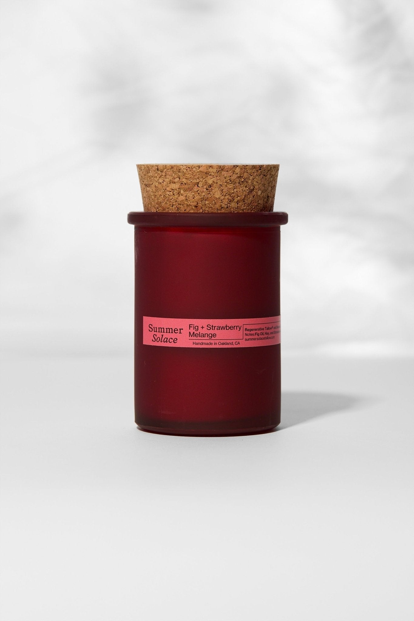 Fig & Strawberry Mélange Tallow Candle-1