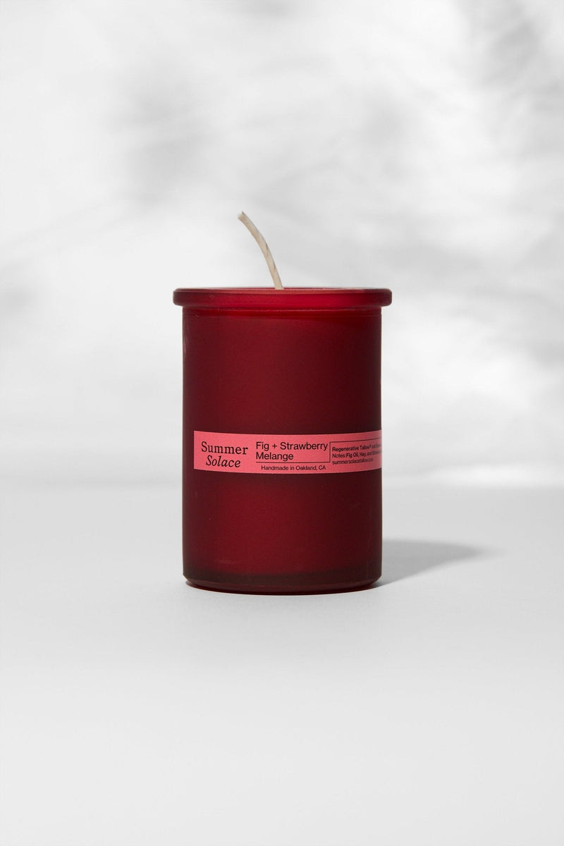 Fig & Strawberry Mélange Tallow Candle-zoom-