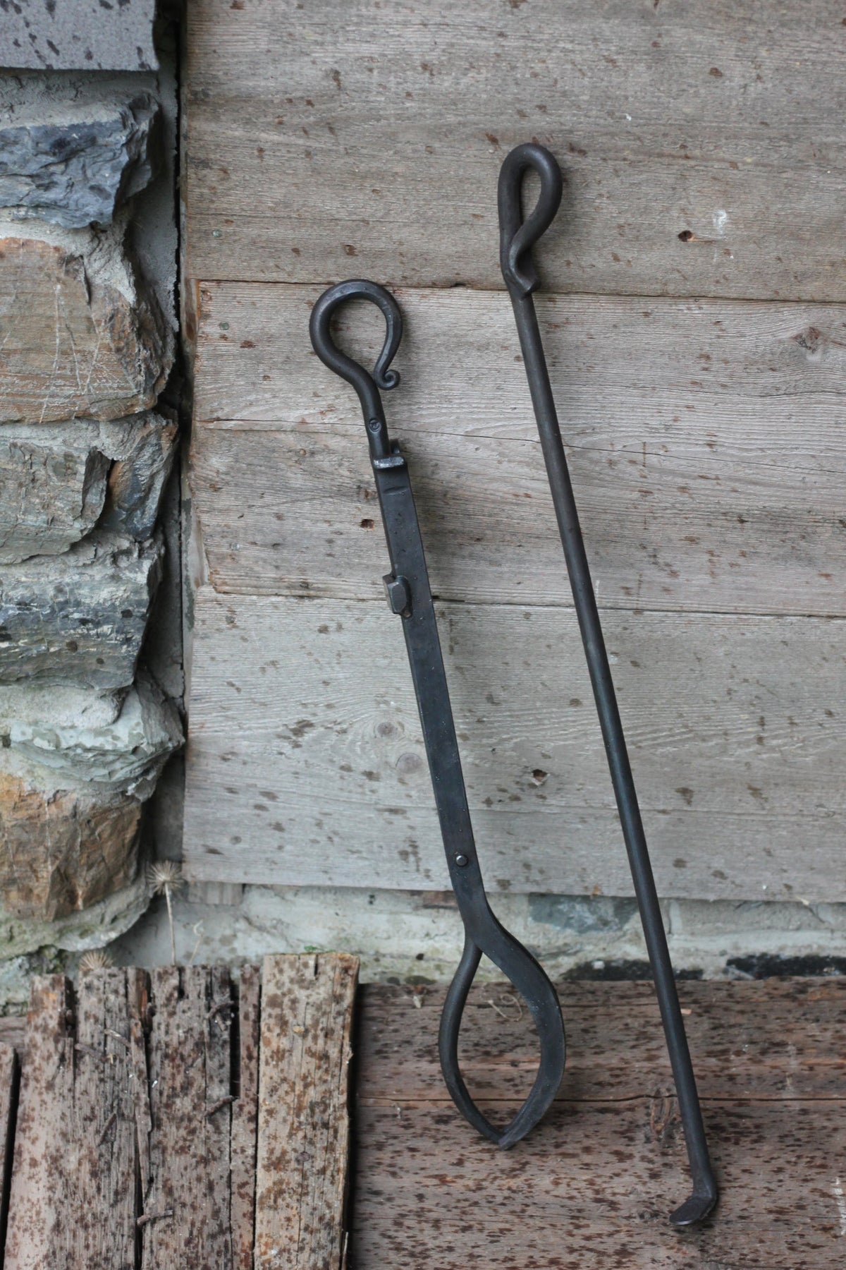 Mini Log Grabber & Fire Poker Set-zoom-2