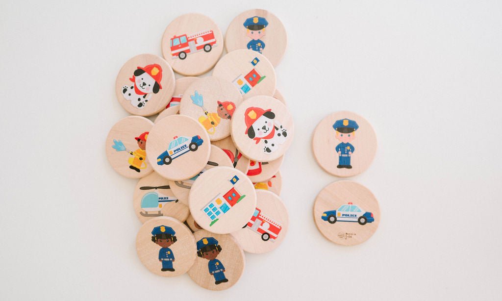First Responders Matching Tiles-1