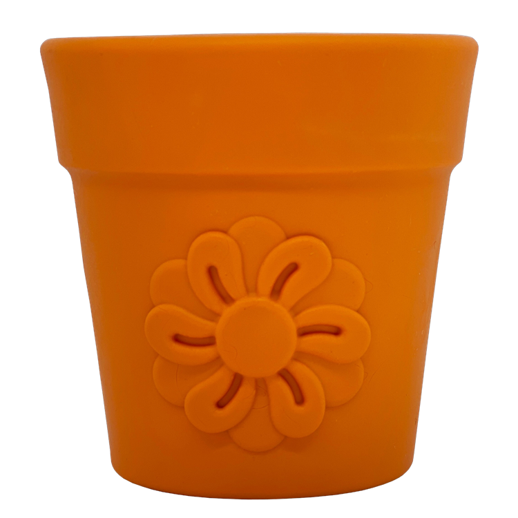 Large Flower Pot eCup Dog Treat Dispenser-3