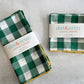 Gingham Check Cloth Napkins | Set of Four