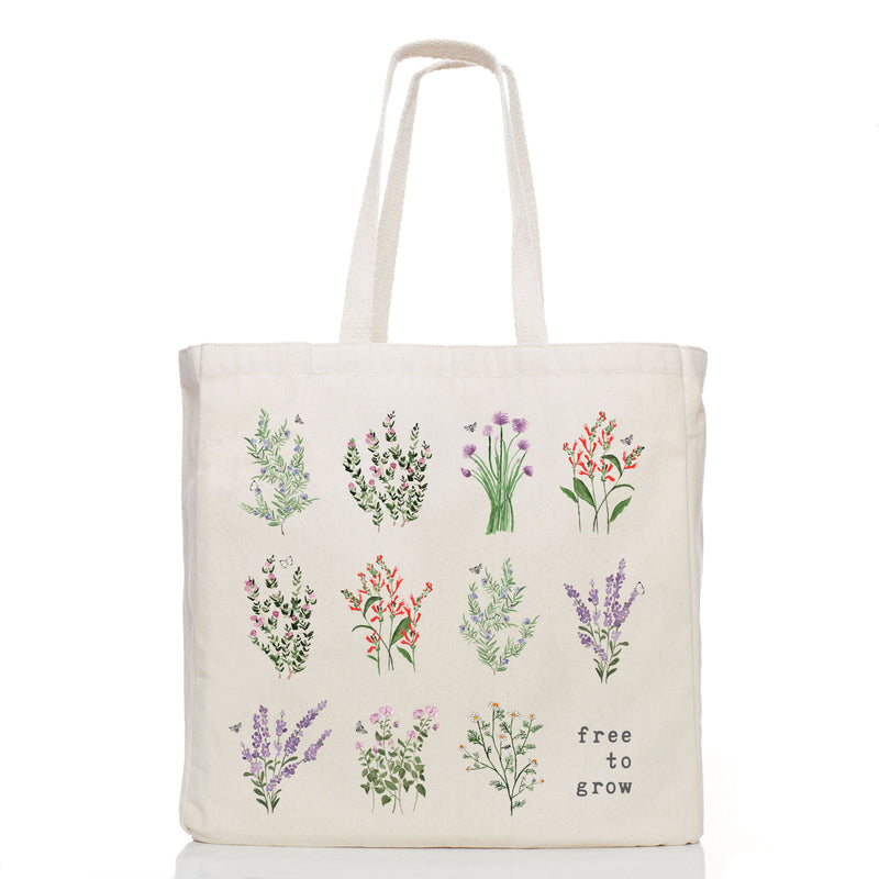Free to Grow Tote Bag-zoom-