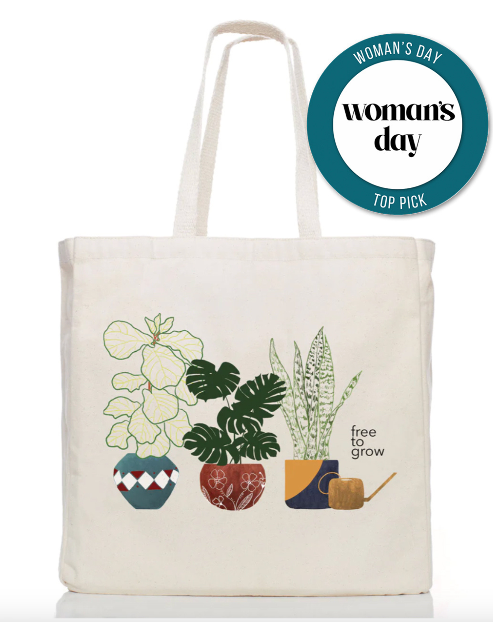 Free to Grow Houseplant Tote Bag