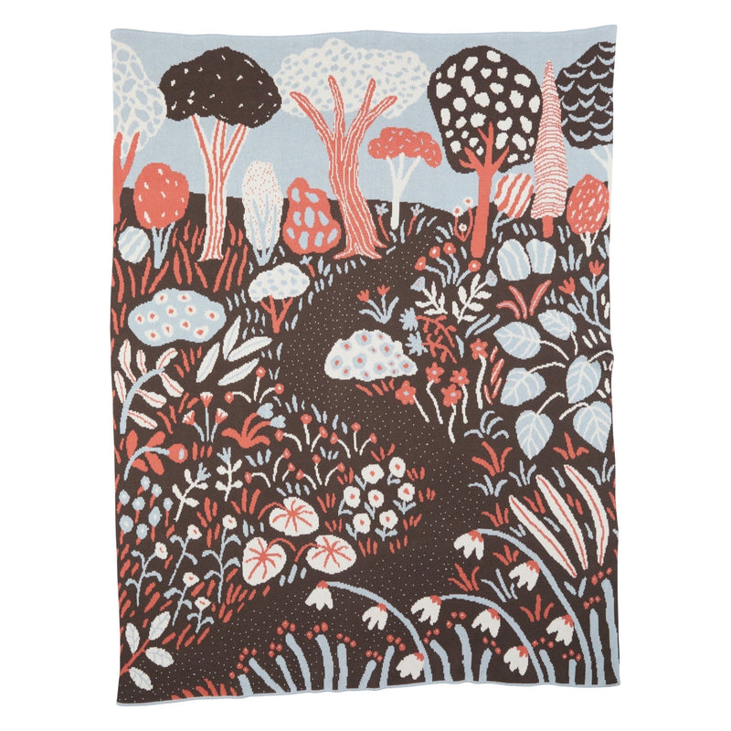 Garden Throw Blanket-zoom-