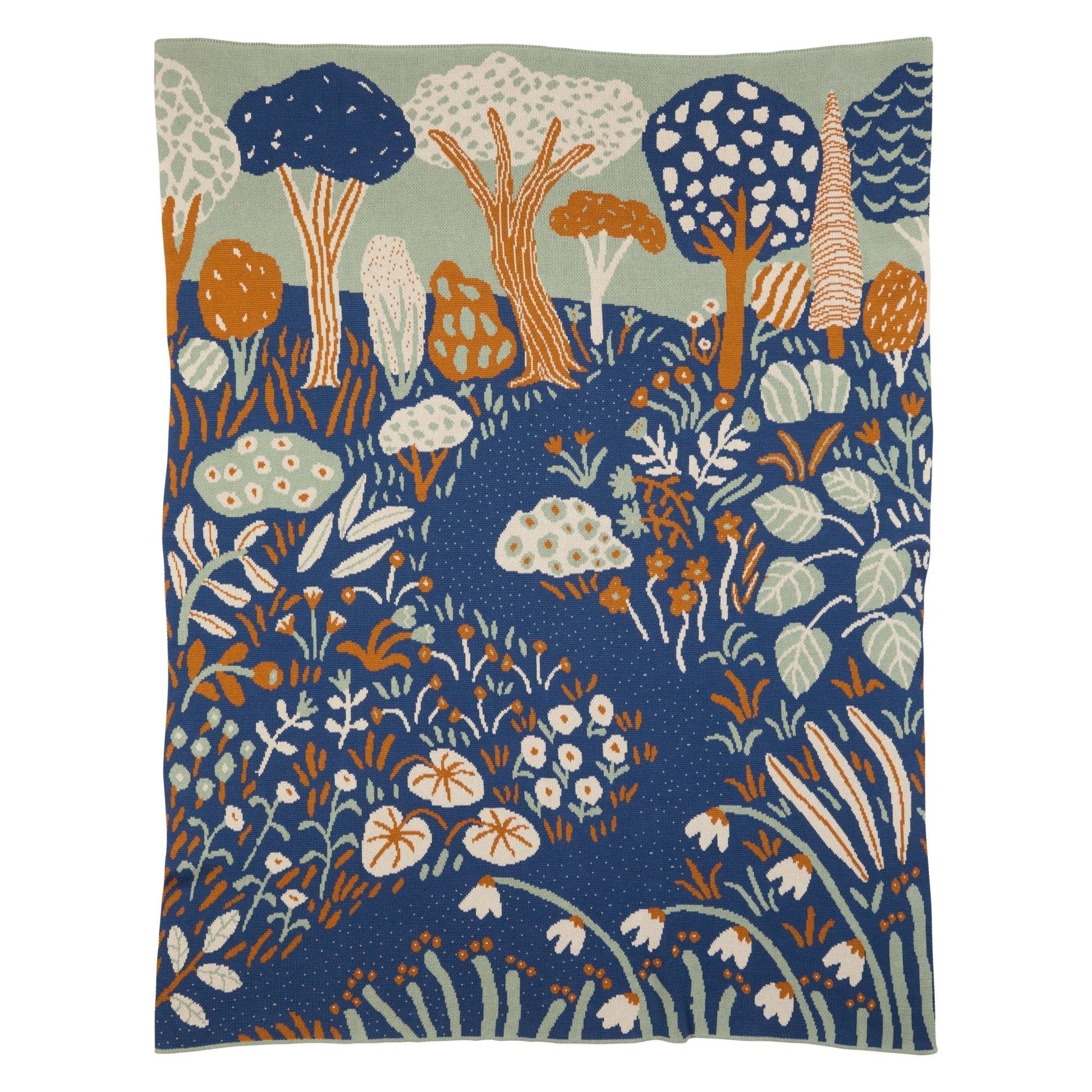 Garden Throw Blanket-1