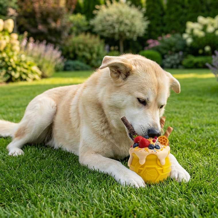 Honey Pot Dog eCup Treat Dispenser