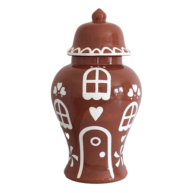 Gingerbread House Ginger Jars-zoom-