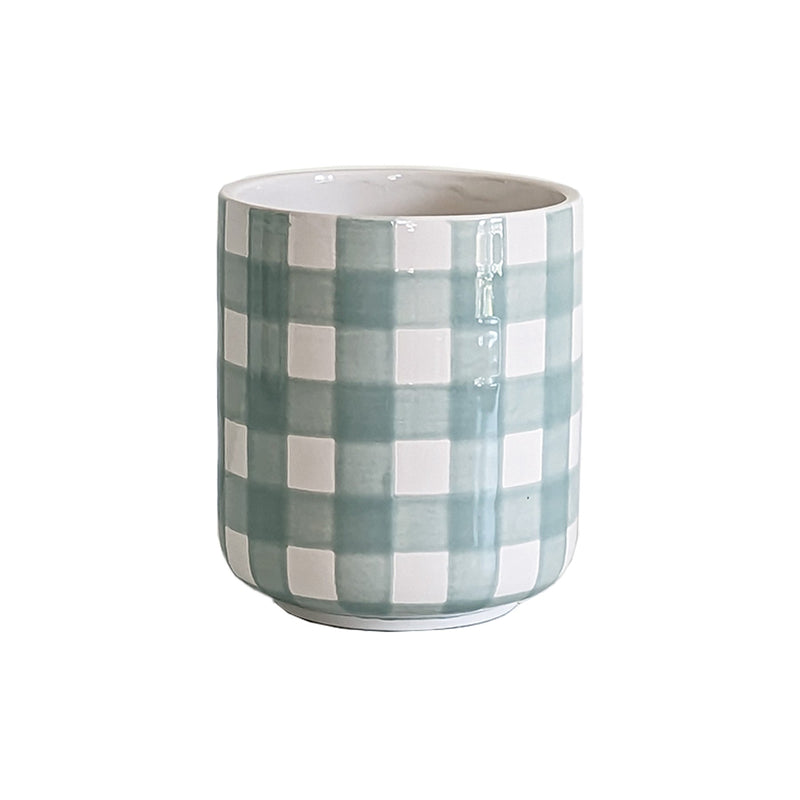 Gingham Vase-zoom-
