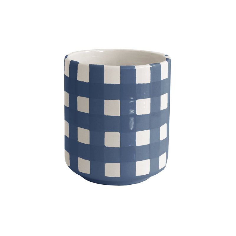 Gingham Vase-zoom-