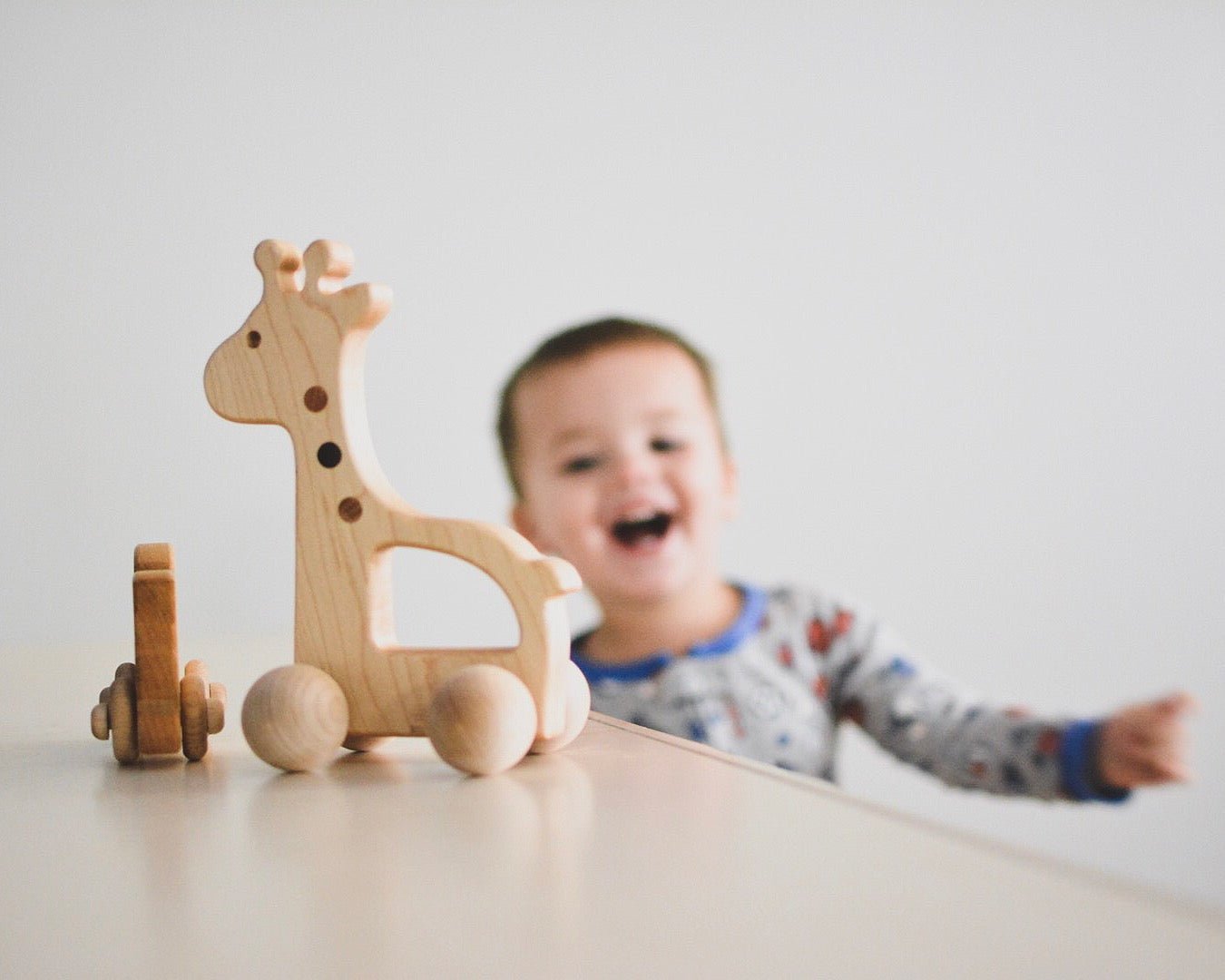 Giraffe Push Toy - Aware House